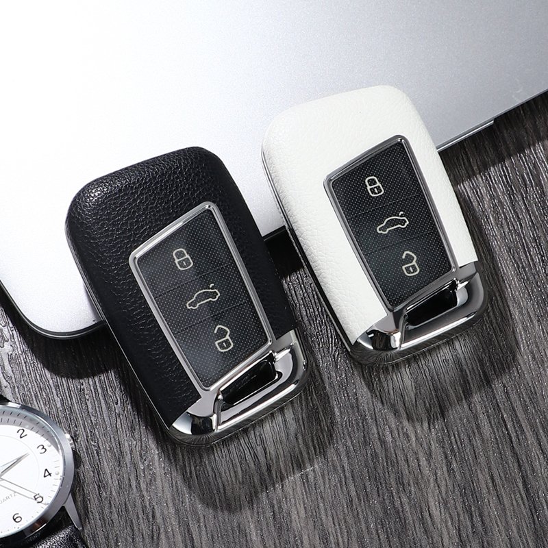 For Volkswagen Key Fob Cover 3/4 button key shell fit for Volkswagen magotan / Passat key cover car key case