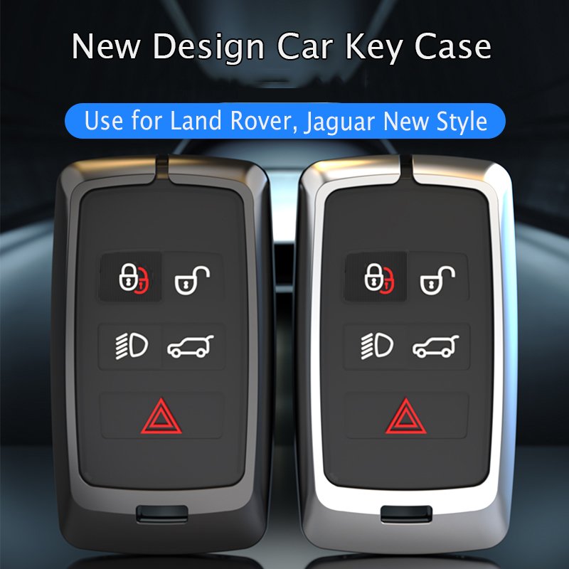 New Metal Carbon Fiber Car Key Case Cover Shell For Land rover car Accessories
