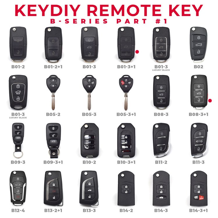 KEYDIY B ZB NB series B11-3 ZB12-4 NB11-2 Multi-functional Universal Remote Control Car Key for KD900 KD-X2 Mini key programmer