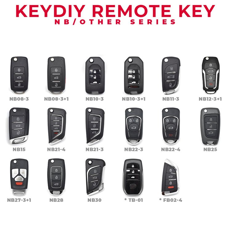 KEYDIY B ZB NB series B11-3 ZB12-4 NB11-2 Multi-functional Universal Remote Control Car Key for KD900 KD-X2 Mini key programmer