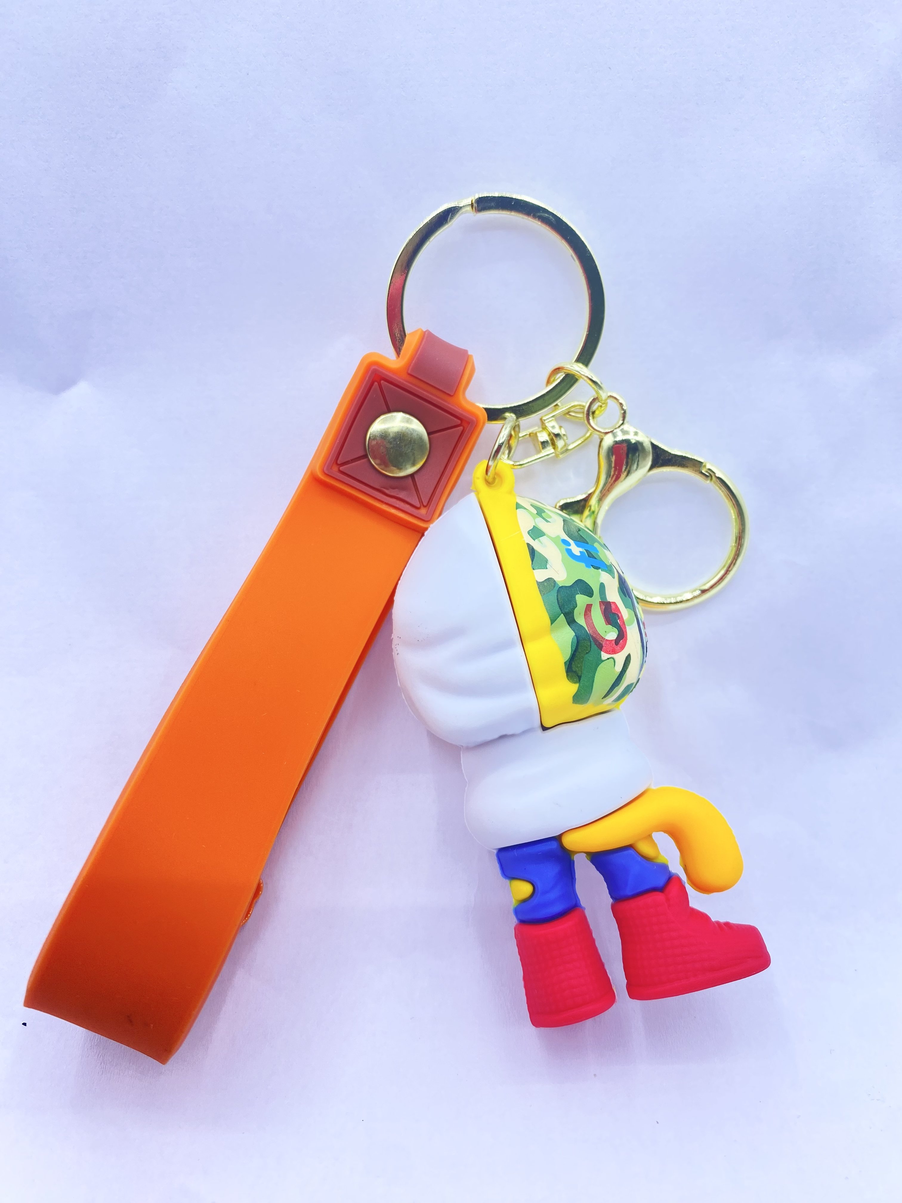 Cartoon Cute 3d Anime Doll Garfield Cat Key Chain Car Key Bag Pendant Wholesale Factory custom 3D Pvc rubber keychains