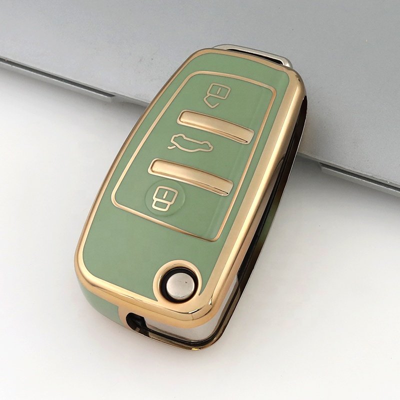 New Car accessories TPU car key cover For Audi A1 A3 A4 Allroad A5 A6 Q3 Q5 Q7 R8 RS RS7 S3 S4 S7 SQ5 TT car key protector