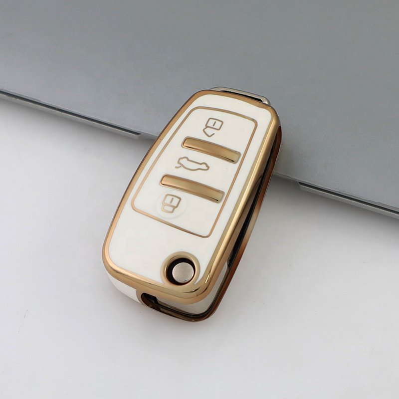 New Car accessories TPU car key cover For Audi A1 A3 A4 Allroad A5 A6 Q3 Q5 Q7 R8 RS RS7 S3 S4 S7 SQ5 TT car key protector