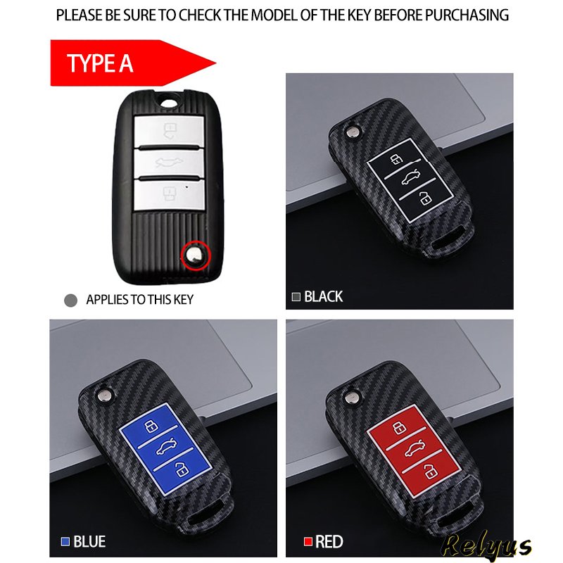 Carbon Fiber Silicone Car Key Cover Case For Roewe RX8 RX5 MG MG5 ZS GT GS MG3 MG6 MG7 EZS HS EHS ZS EV Accessories