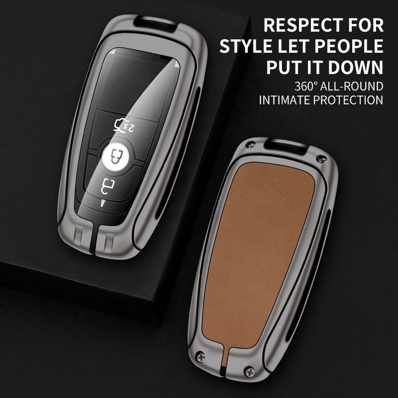For Bling Fob Ford Mondeo2009 New Zinc Alloy Case Car Key Cover With Keychain