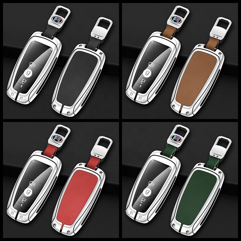 For Bling Fob Ford Mondeo2009 New Zinc Alloy Case Car Key Cover With Keychain
