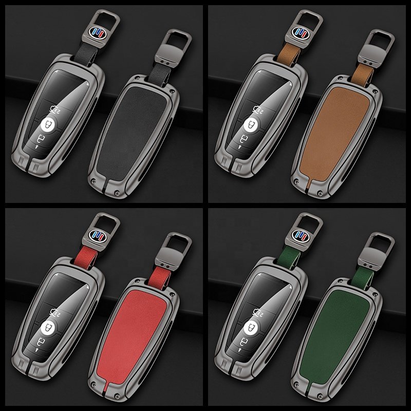 For Bling Fob Ford Mondeo2009 New Zinc Alloy Case Car Key Cover With Keychain