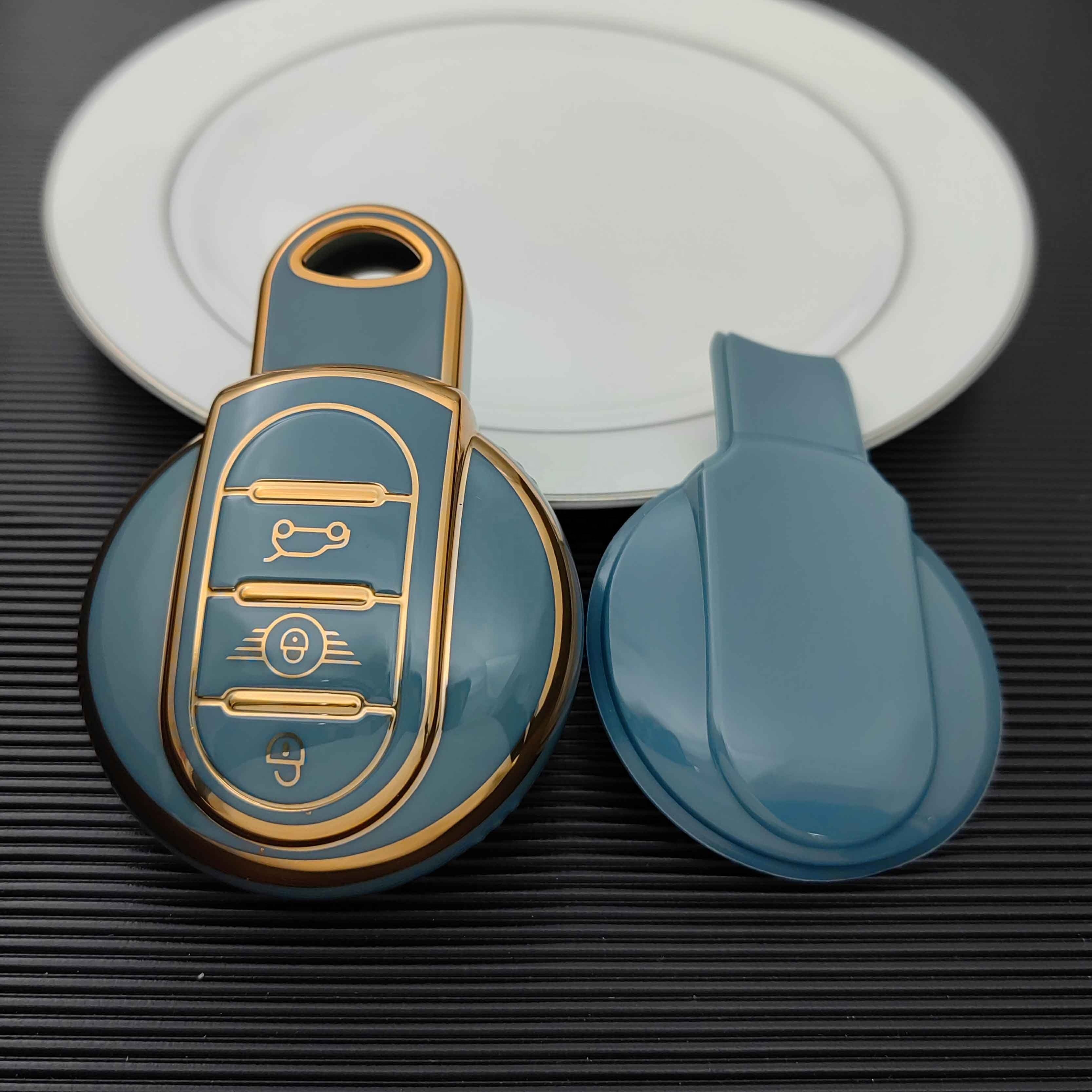 Fashionable design automotive accessories key TPU car key case cover for BMW MINI