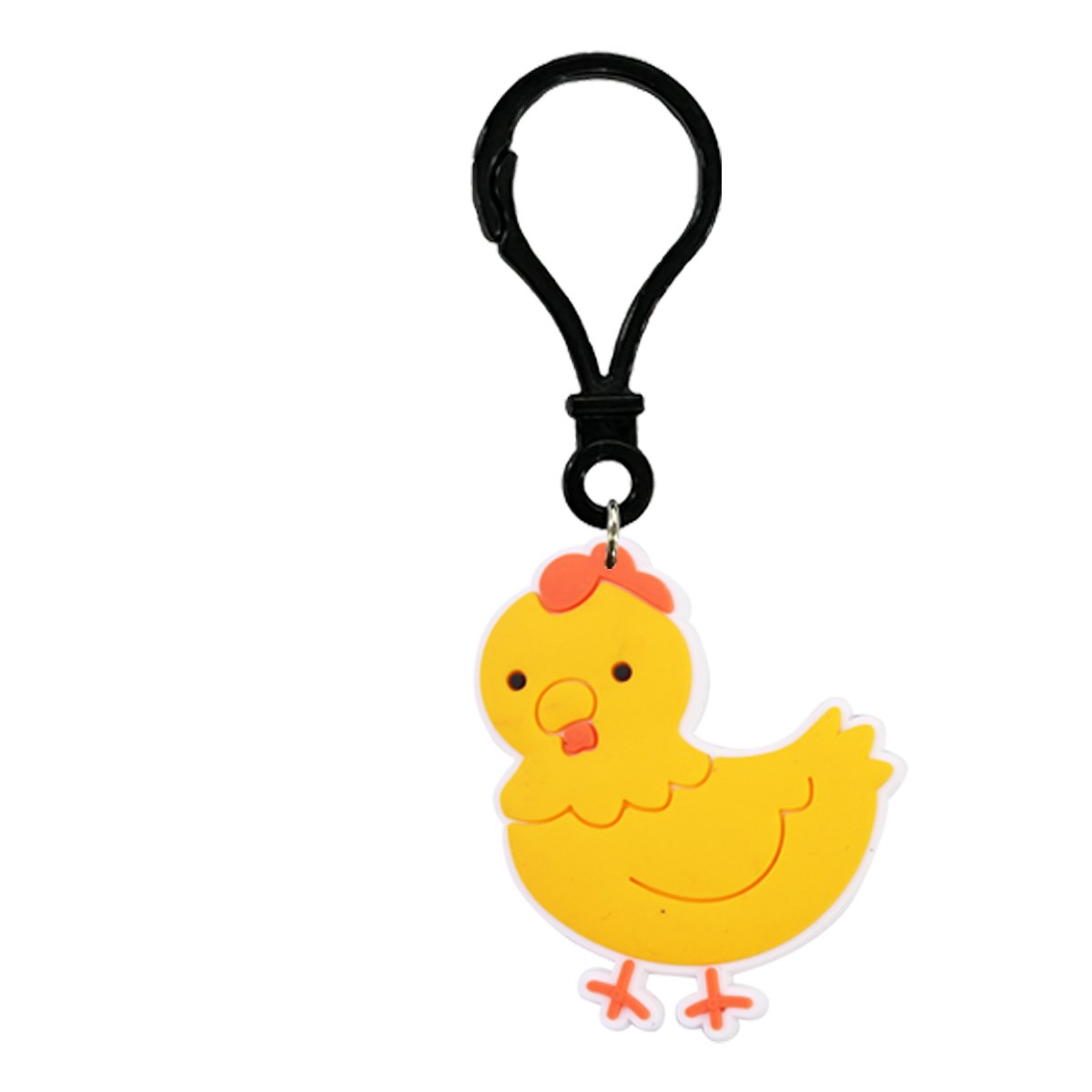 2024 New arrive PVC rubber store festival promotional gift key chains Wholesale cartoon Farm key ring custom design Bag pendant