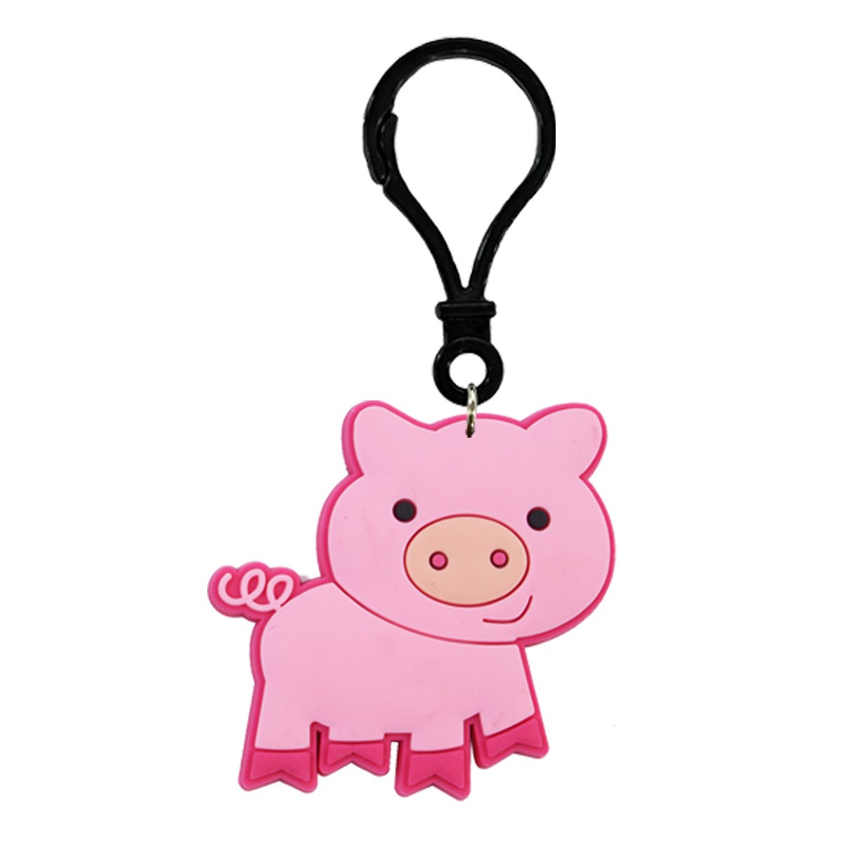 2024 New arrive PVC rubber store festival promotional gift key chains Wholesale cartoon Farm key ring custom design Bag pendant