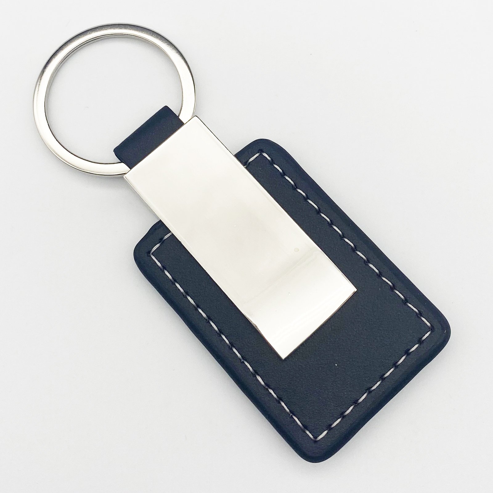 Wholesale Bulk Handmade Custom Genuine PU Leather Car Brand Logo Keychain , Name Card Key Ring , Car Logo Key Chain