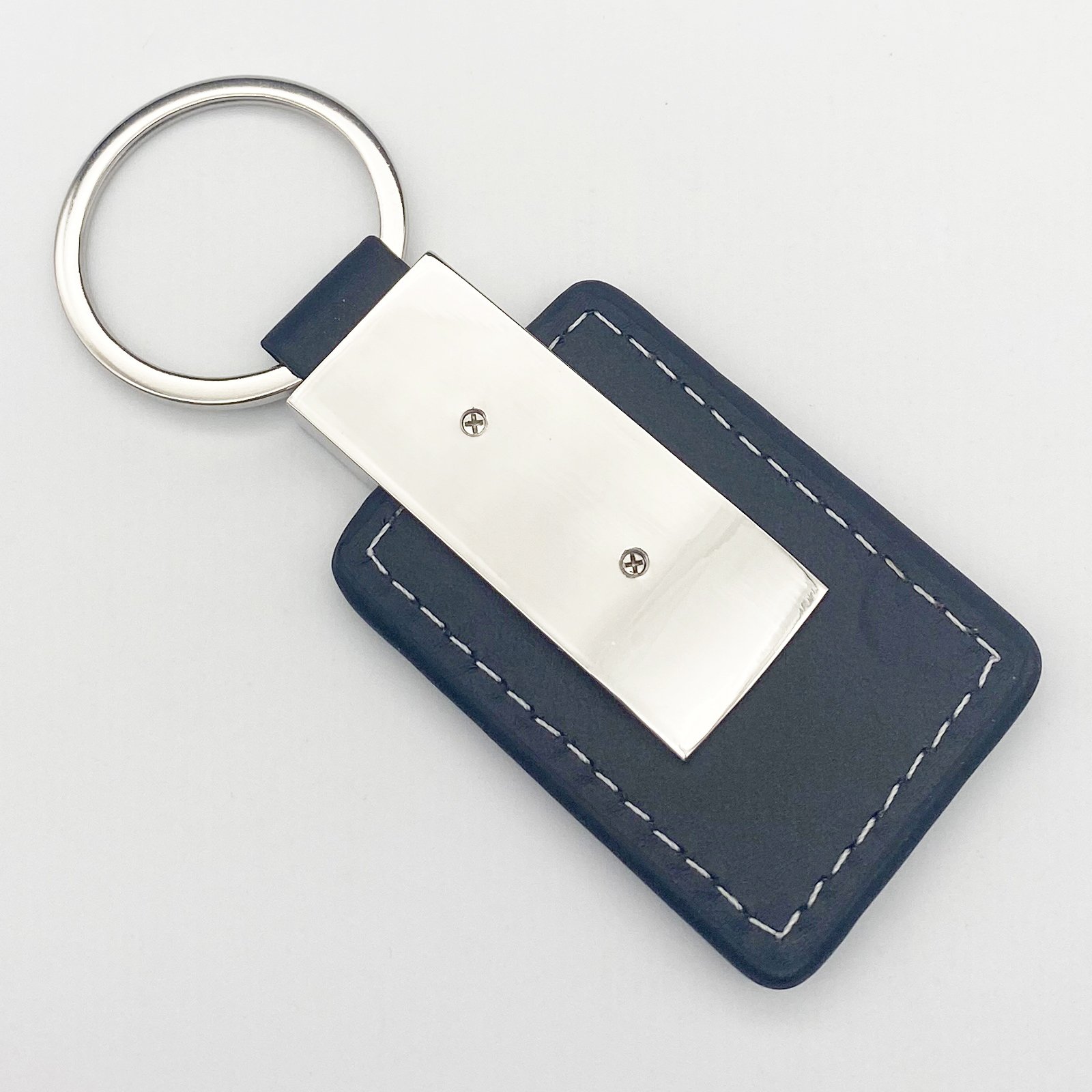 Wholesale Bulk Handmade Custom Genuine PU Leather Car Brand Logo Keychain , Name Card Key Ring , Car Logo Key Chain