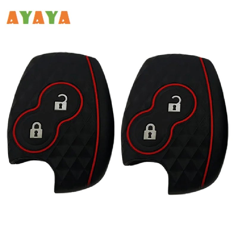 2 Button Silicone Car Case Key Cover For Renault Clio Scenic Megane Duster Sandero Captur Twingo Modus Remote Shell Accessories