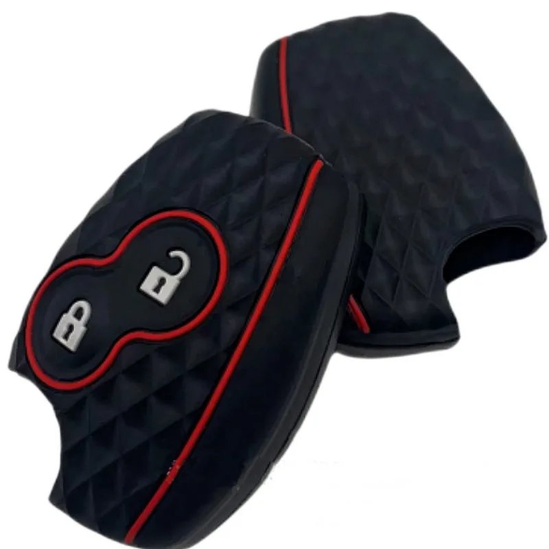 2 Button Silicone Car Case Key Cover For Renault Clio Scenic Megane Duster Sandero Captur Twingo Modus Remote Shell Accessories