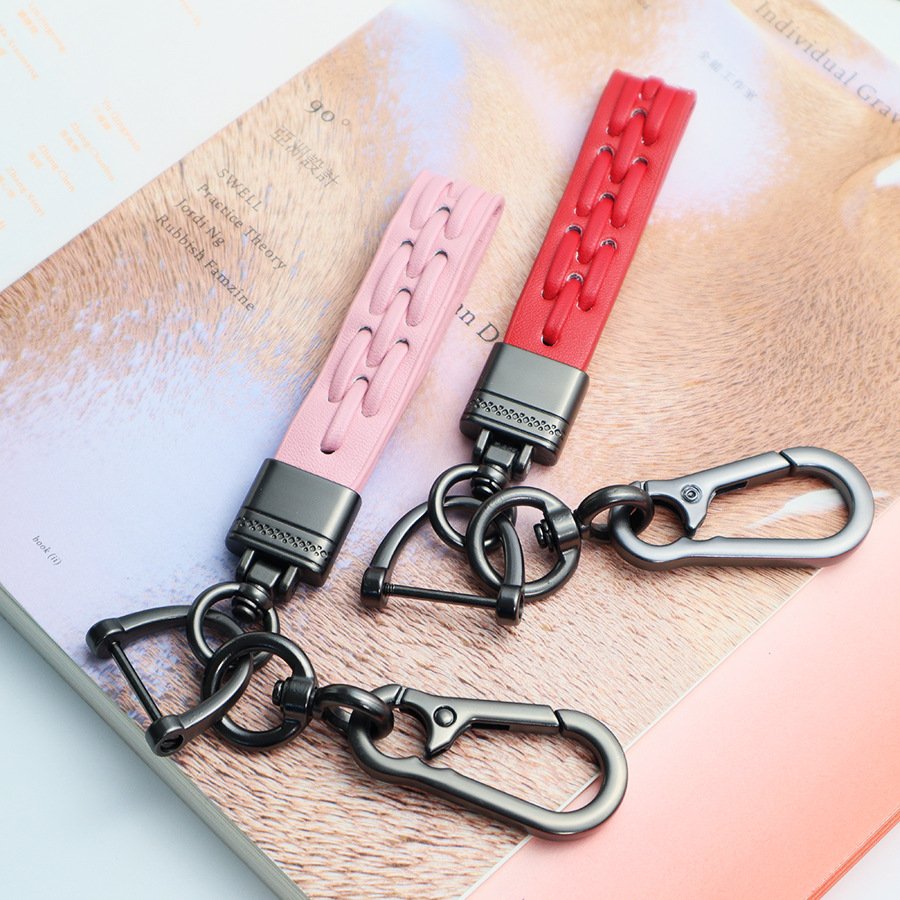 Carabiner Key Chain Clip Key Chain Super Fiber Keychain Key Ring Clip for Men Women with Wristlet