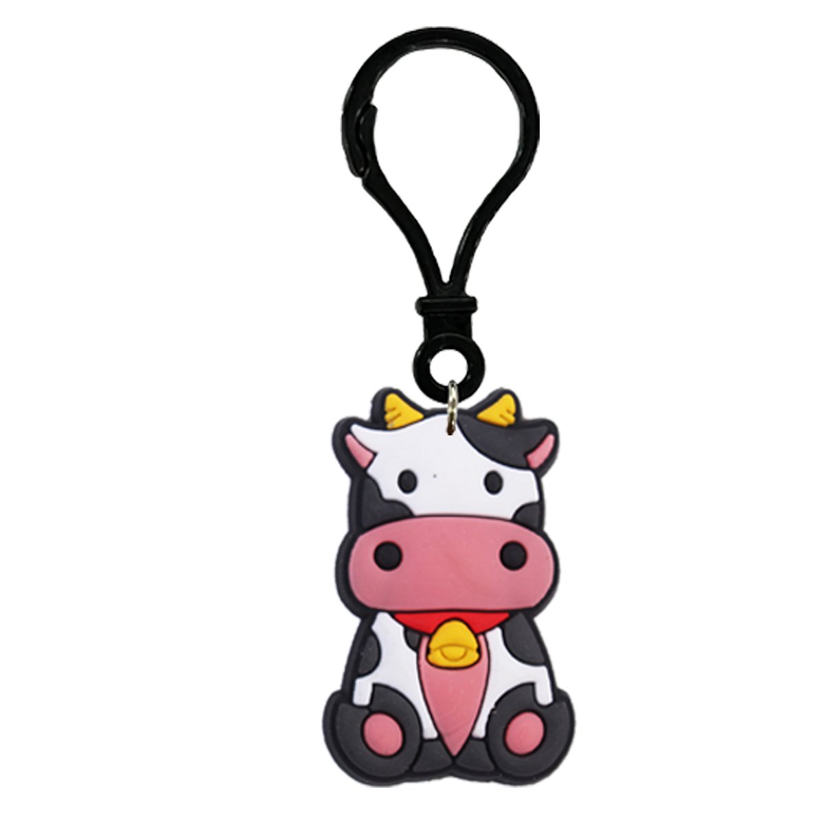 2024 New arrive PVC rubber store festival promotional gift key chains Wholesale cartoon Farm key ring custom design Bag pendant