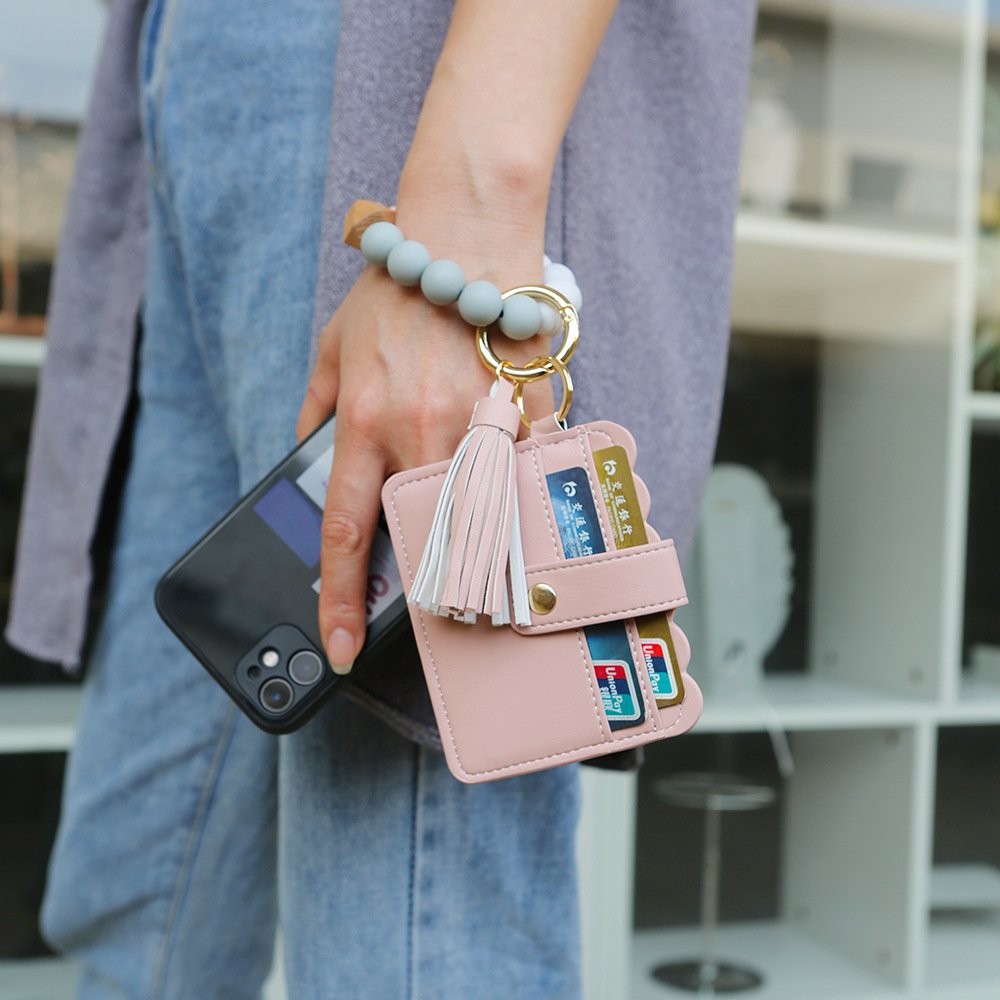 Cute Luxury Custom Leather Keychain Accessories Key Ring Key Chain Keychain For Woman