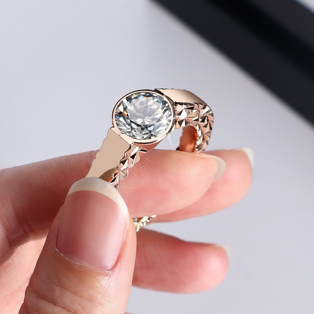 New Luxury Keychain Diamond-Inlaid Glitter Key Chain Women Bag Pendant Men Buckle Accessories Car Key Ring