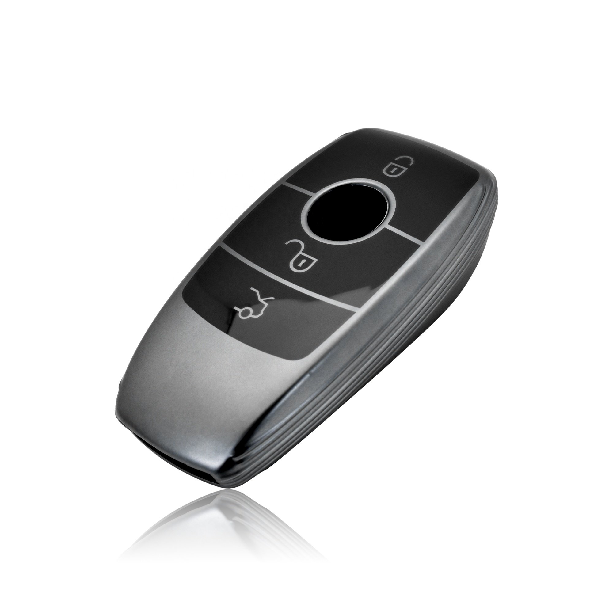 Hot Selling TPU Car Key Case Cover Fob for Mercedes Benz W203 W204 W211 CLK C180 E200 AMG C E S Class Protect Key Fit Perfectly