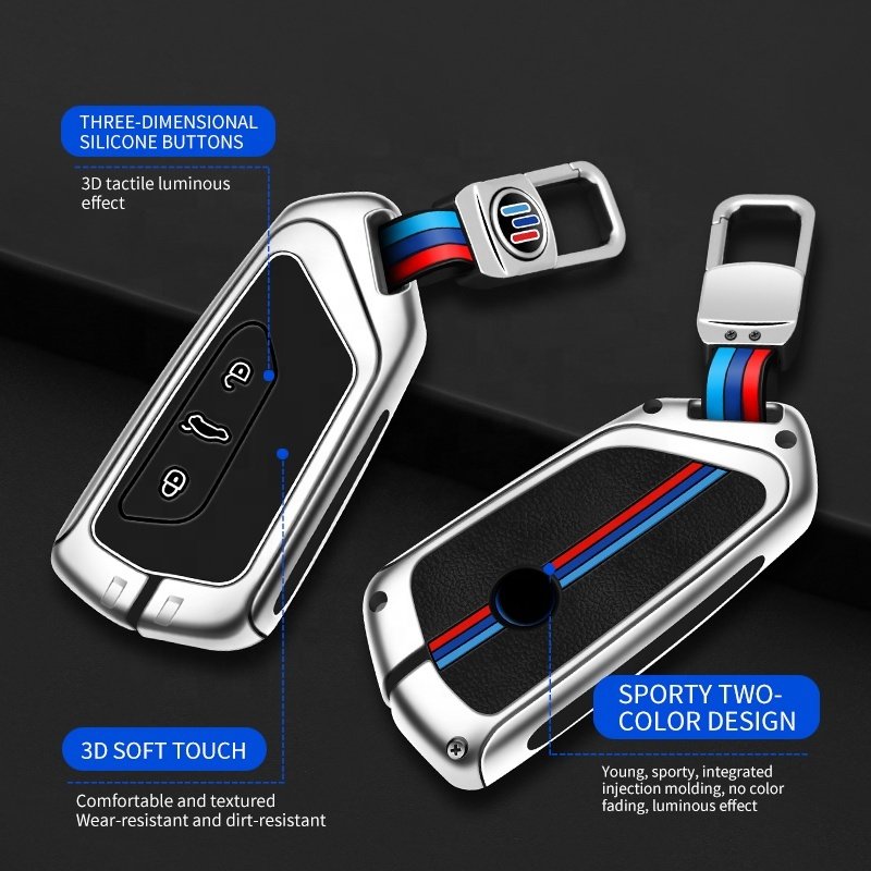 Zinc Alloy Metal Silicon Car Promotional Oem Low Price Car Case Key Cover