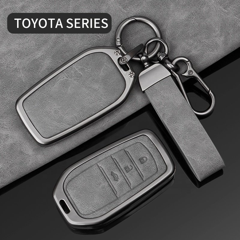 For Toyota Metal Manufacturer Low Price Leather Car Key Cover