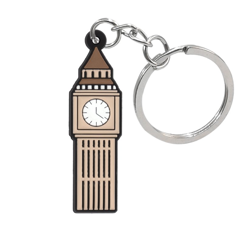wholesale keychain hot sale Australian Britain English London UK custom keyring key holder fit fans souvenir gift