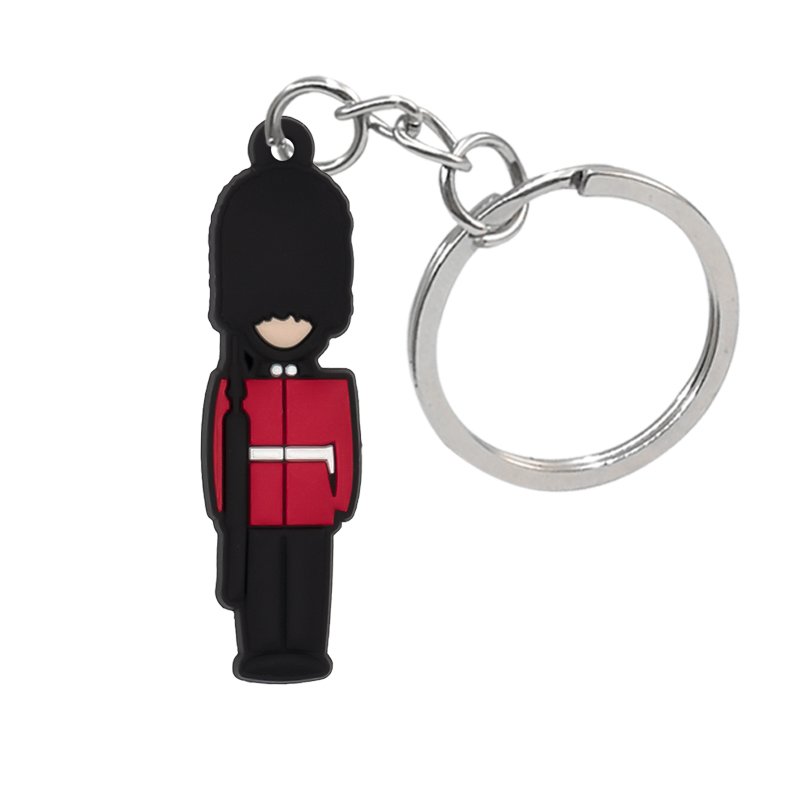 wholesale keychain hot sale Australian Britain English London UK custom keyring key holder fit fans souvenir gift