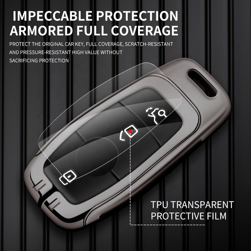 For Leather 2024 Protection Car Key Cover Mercedes