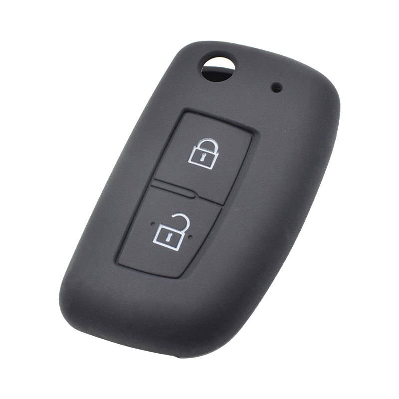 2 Button Silicone Car Remote Key Fob Shell Cover Case For N-issan X-Trail J-uke Q-ashqai M-icra P-ulsar 2014 2015 2016 - 2018