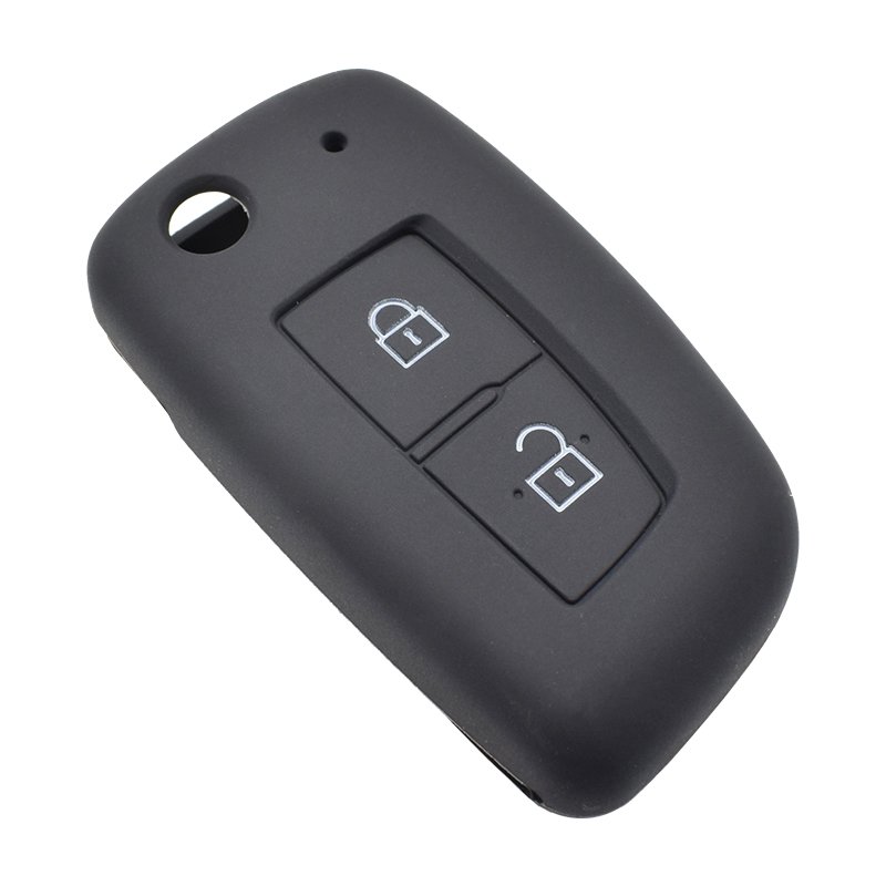 2 Button Silicone Car Remote Key Fob Shell Cover Case For N-issan X-Trail J-uke Q-ashqai M-icra P-ulsar 2014 2015 2016 - 2018