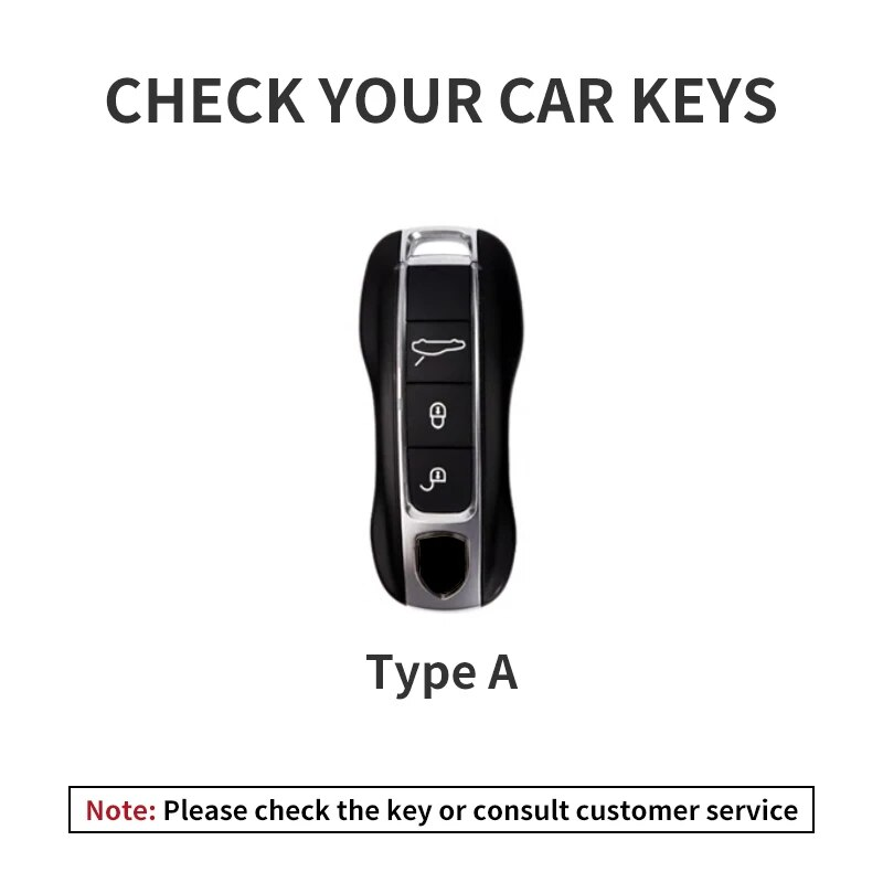 Leather Car Key Cover Case Shell For Porsche Panamera Carman Macann Cayenne 911 970 981 991 996 Keychain Key Accessories