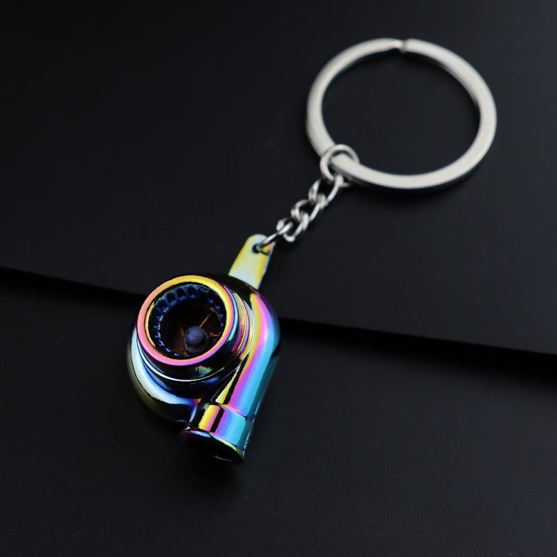 Motorcycle Mini f1 Racing Color Wheel hub Pendant Car keys Holder Keyring keychain Car Brand Personality Pendant Car Key chain