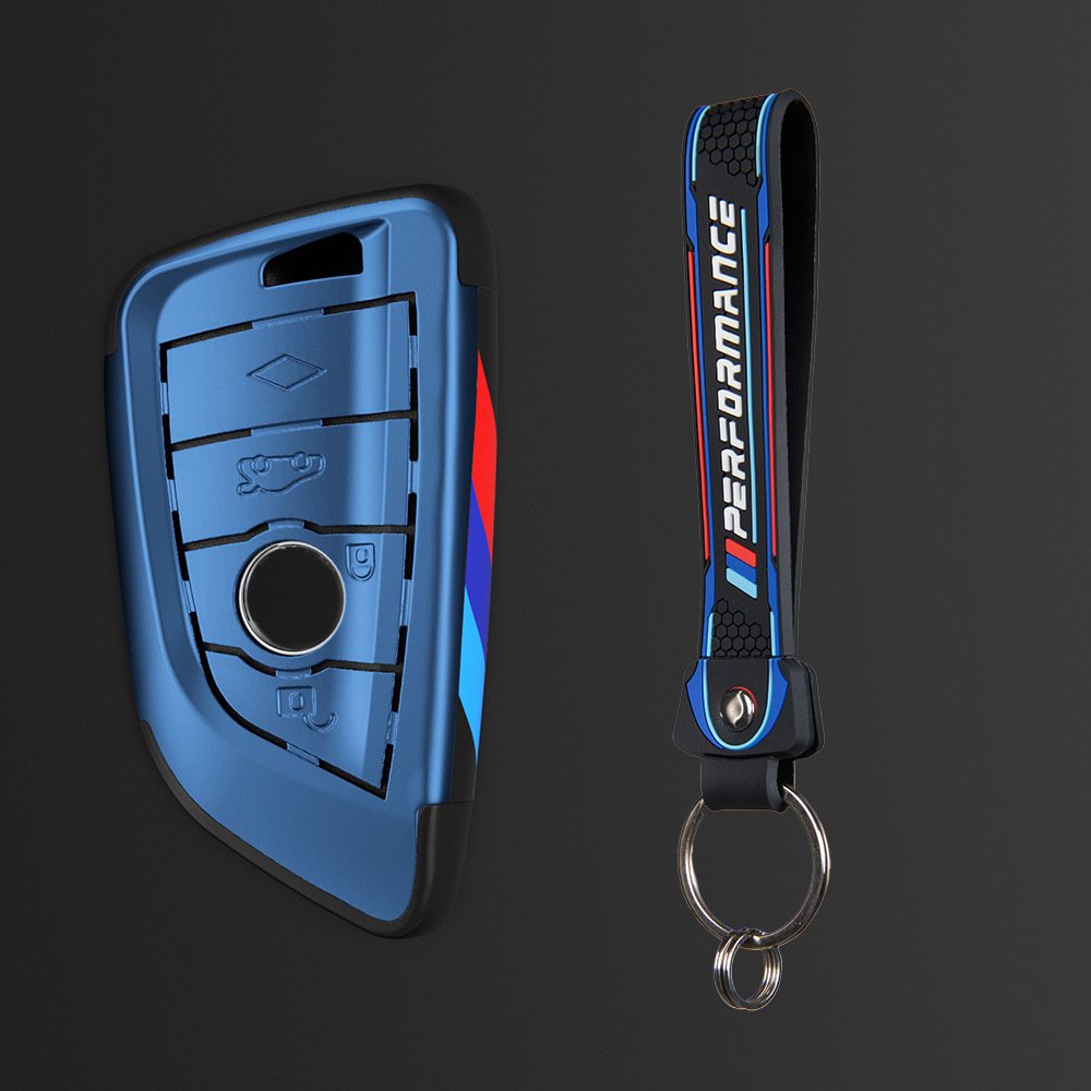 Car Remote Key Case Cover Shell For BMW X1 X2 X5 Protective Keyless Protector Bag Holder