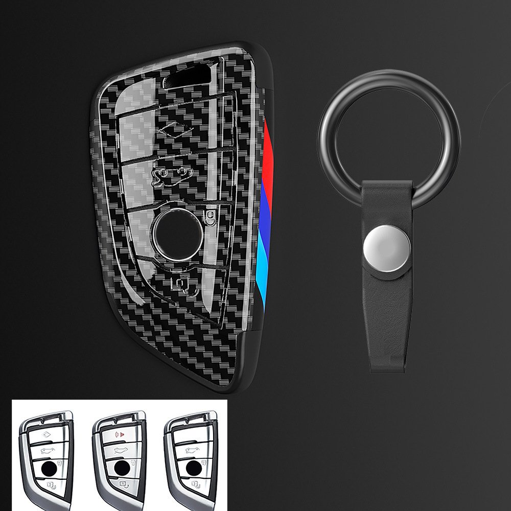 Car Remote Key Case Cover Shell For BMW X1 X2 X5 Protective Keyless Protector Bag Holder