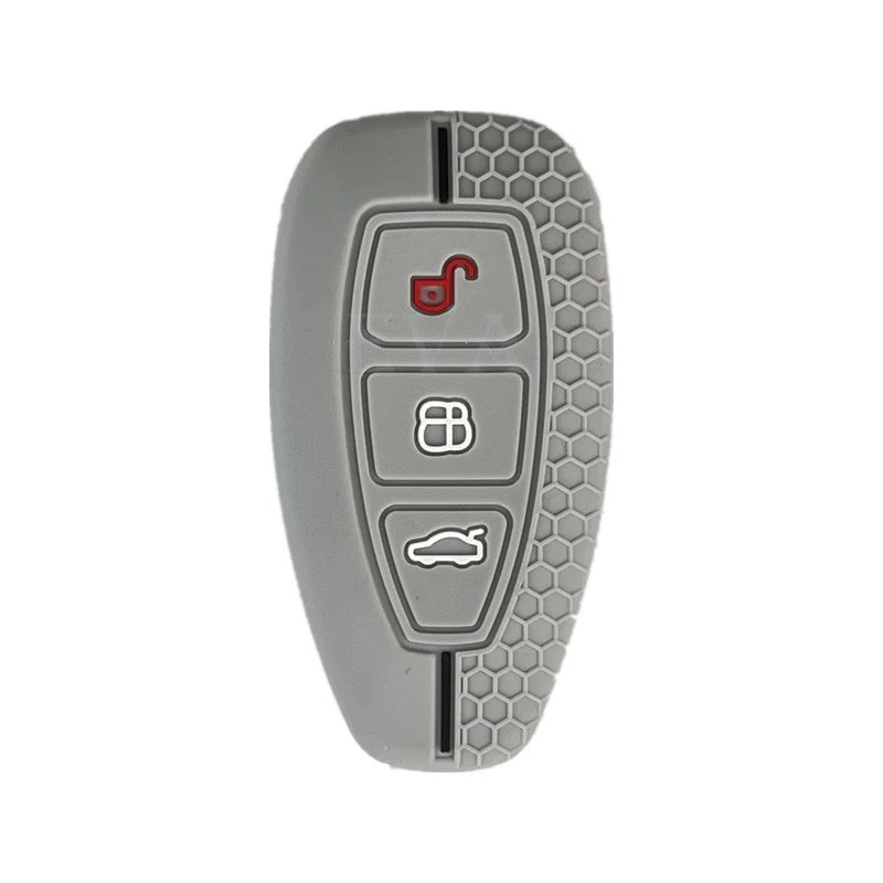 3 Button Key Case Cover For Ford Transit Custom Mondeo Fiesta Kuga ST Line MK3 Focus 3 Station Wagon Ecosport Shell Accessories