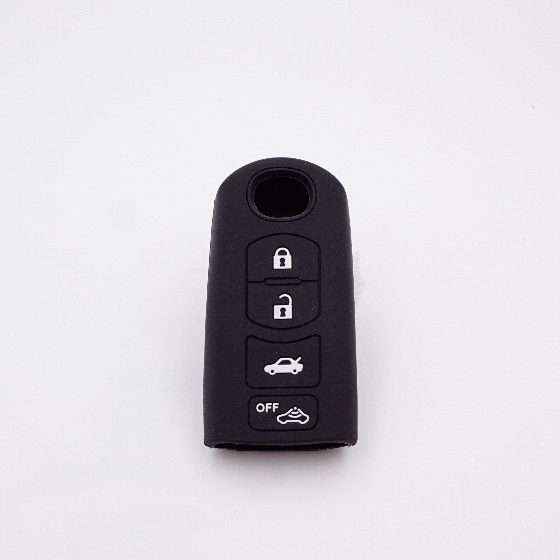 Silicone Rubber Car Key Case for Mazda 2013 2011 Card Smart Key Silica Gel Case for Key Car protect holder
