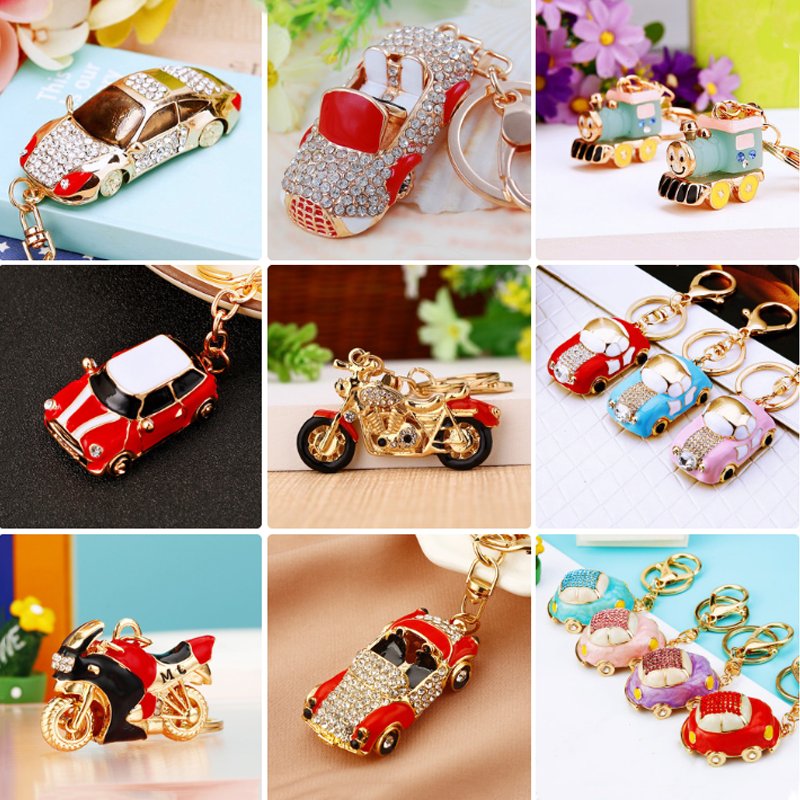 TIANXIN Fashion MINI car keychain exquisite small gift key pendant Beetle car accessories