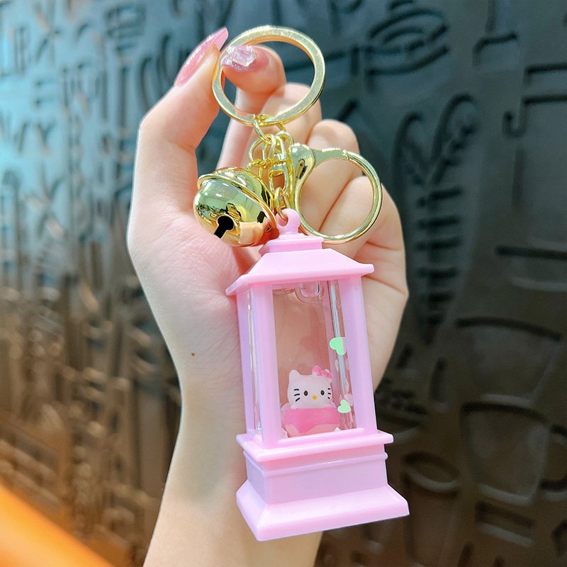 Xinxing Creative Cute luminescence Keychain With Car Key Chains Keyring Pendant Accessory Birthday Festival Gift for Couple