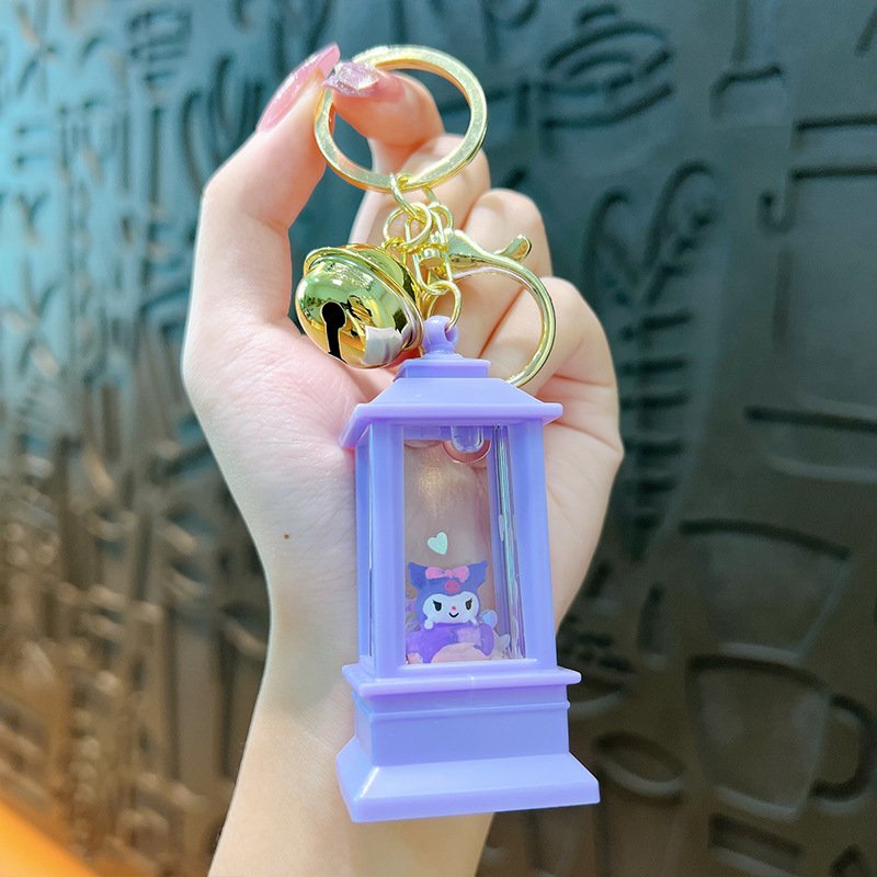 Xinxing Creative Cute luminescence Keychain With Car Key Chains Keyring Pendant Accessory Birthday Festival Gift for Couple