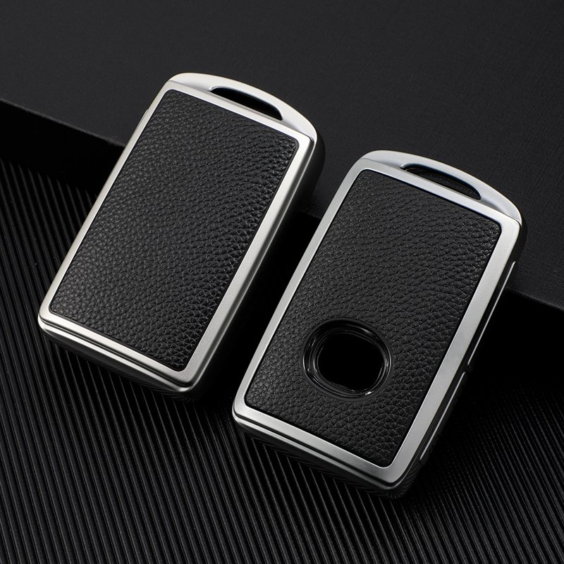Leather Key Fob Cover for Mazda,Key Holder Suit for Mazda 6 CX-5 CX-30 CX-9 Mazda 3 Hatchback 2019-2022 Key case accessories