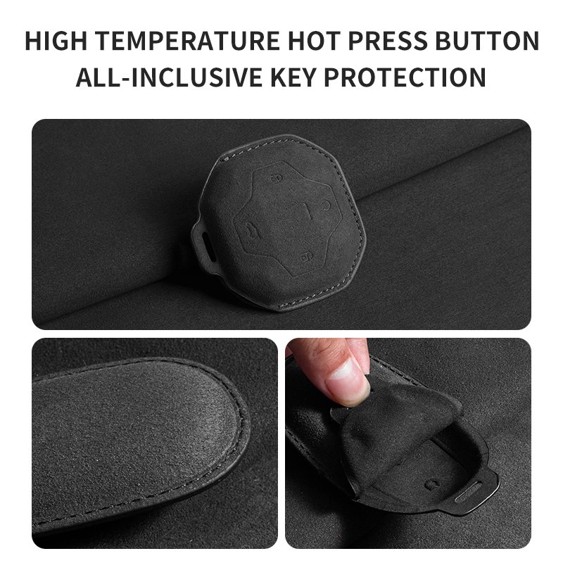 High Texture Fashion Suede Car Key Bag Accessories