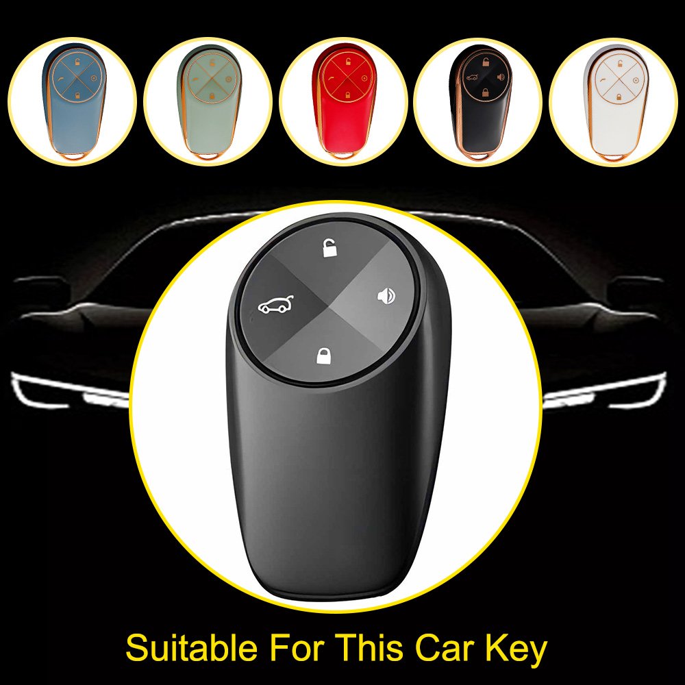 Innofit NOA1T1 Car Key Case TPU Wholesale Factory Stock For NIO ES6 8 EC6 Wear Resisting Auto Accessories