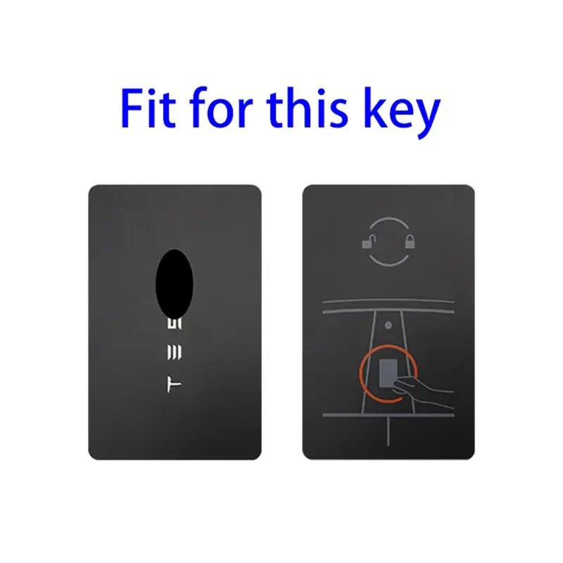 New Silicone Car Key For Tesla Model 3 Model Y Case Keychain Shell 2023 Accessories Card Key Cover Holder Protector