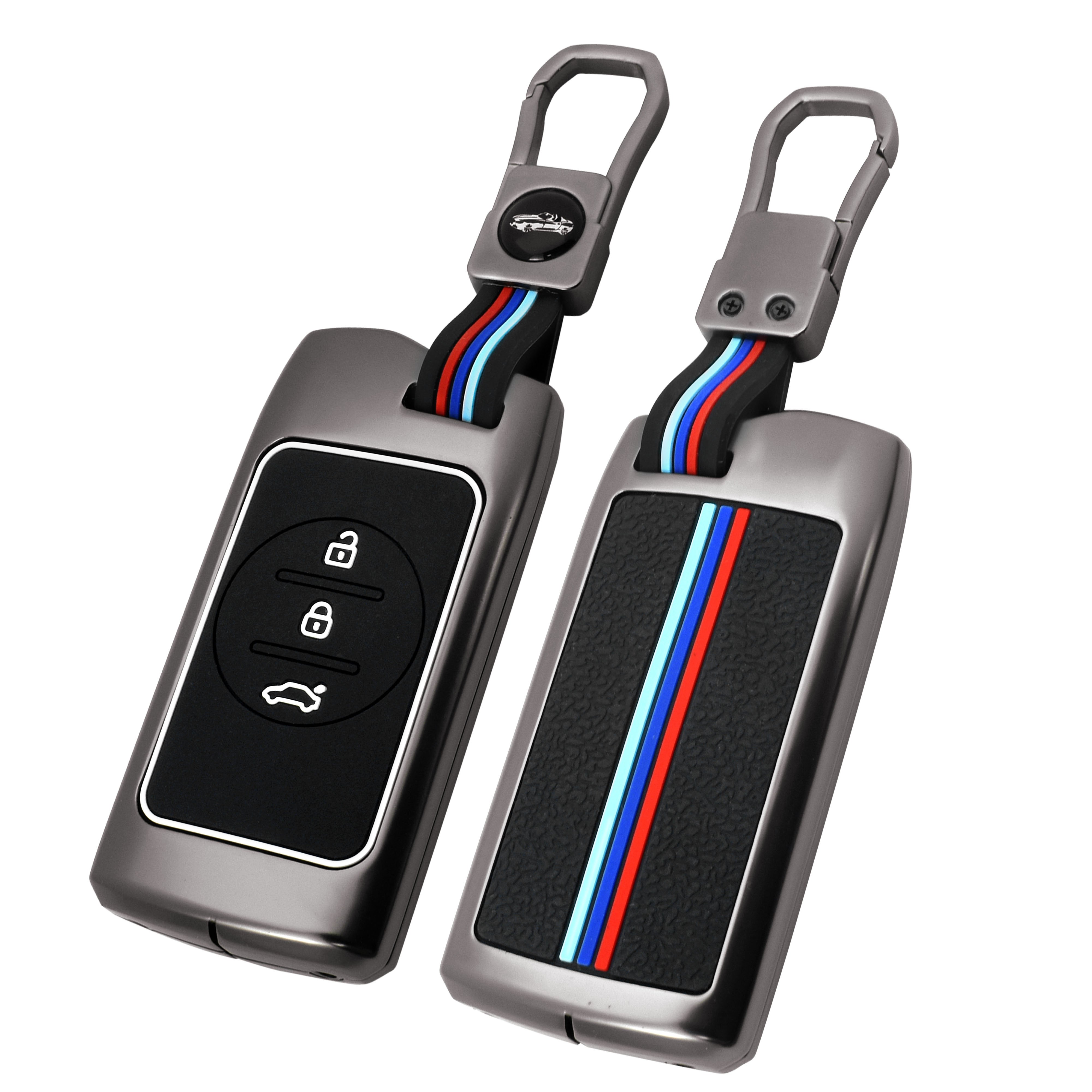 DM Zinc Alloy Car Key Case Full Cover For Chery Tiggo 8 7 Pro Arrizo 5 Pro 3x 5x Gx EQ7 Exeed TX ET-i Keychain Accessories