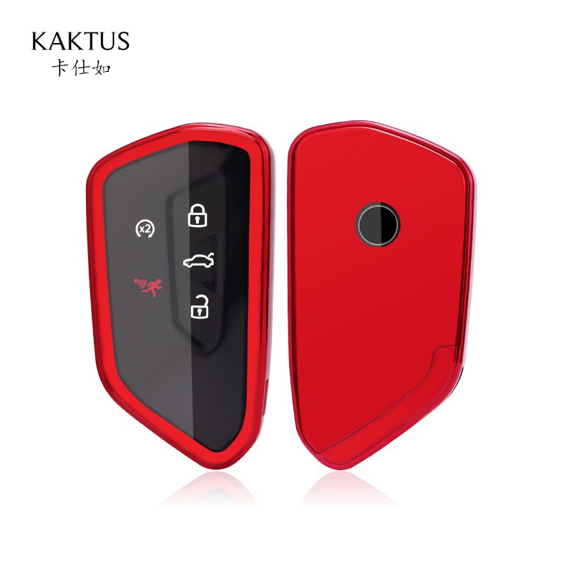 Hot sales full coverage soft TPU Car Key Accessories for Volkswagen Golf 8/Teramont ID.3/ID.4X/ID.6X/ID.4 CROZZ/TALAGON