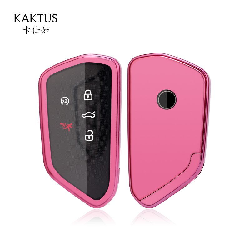 Hot sales full coverage soft TPU Car Key Accessories for Volkswagen Golf 8/Teramont ID.3/ID.4X/ID.6X/ID.4 CROZZ/TALAGON