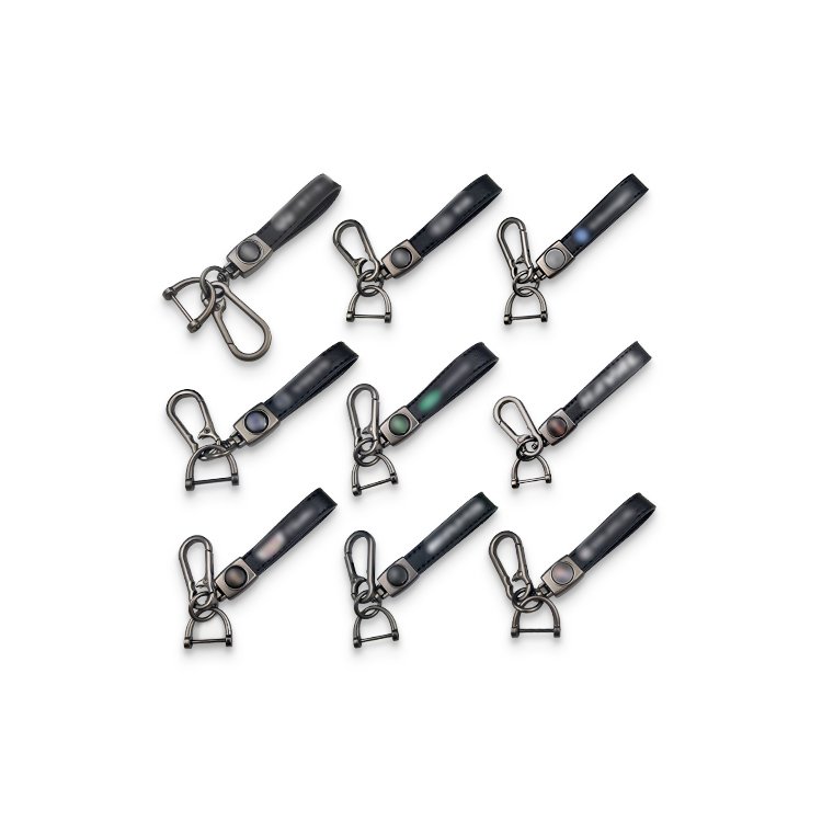 for B-enz B-MW V-W N-issan A-udi H-onda T-oyota K-ia Universal Keychains Key Rings Key Chain Holder Car Accessories