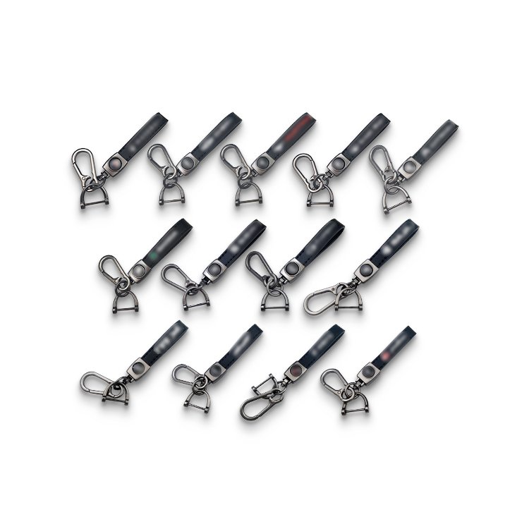 for B-enz B-MW V-W N-issan A-udi H-onda T-oyota K-ia Universal Keychains Key Rings Key Chain Holder Car Accessories