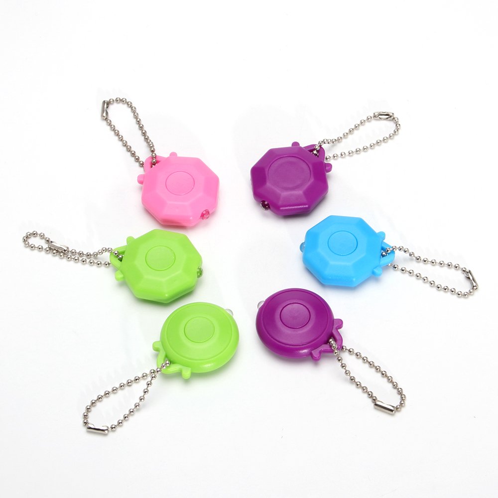 White & UV LED Keyring Light Mini LED Flashlight Keychains Cute Car Key Accessories 2 Micro Light Mini keychain led Light