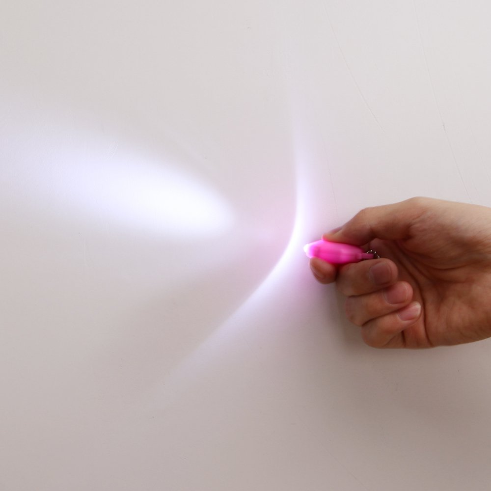 White & UV LED Keyring Light Mini LED Flashlight Keychains Cute Car Key Accessories 2 Micro Light Mini keychain led Light